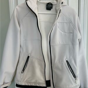 White Performance Jacket for Men